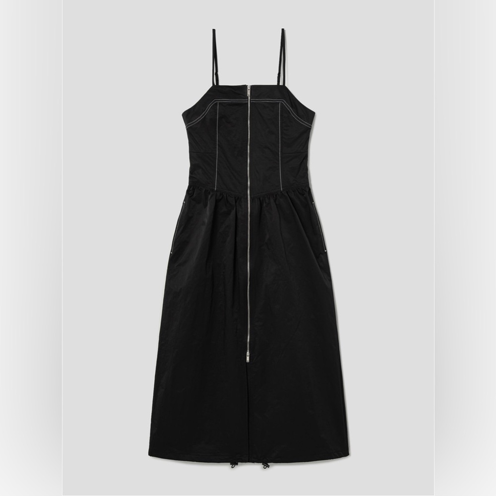 Nylon Zipper Midi, Brand new!